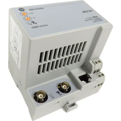 ALLEN BRADLEY 1794-ACNR15 PN-45765 FLEX I/O CONTROLNET REDUNDANT MEDIA ADAPTER