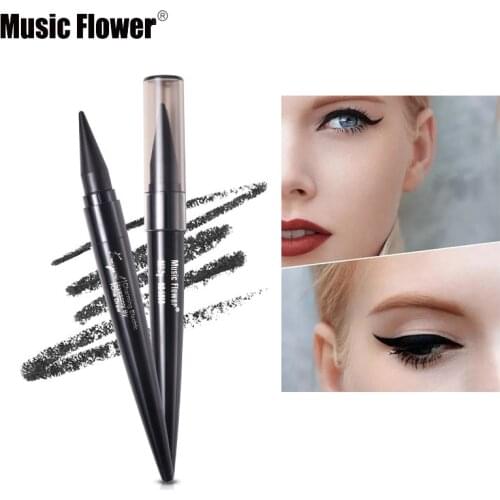 3 Color Eyes Makeup Matte Eyeliner Pencil Kajal Make Up Eye Liners Black Brown Blue Pen Charming Electric Waterpoof