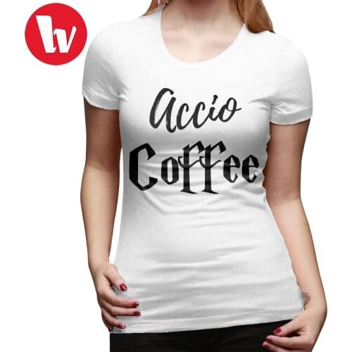 Ravenclaw T-Shirt Coffee T Shirt O Neck Printed Women tshirt New Fashion Casual Short-Sleeve 100 Cotton Ladies Tee Shirt