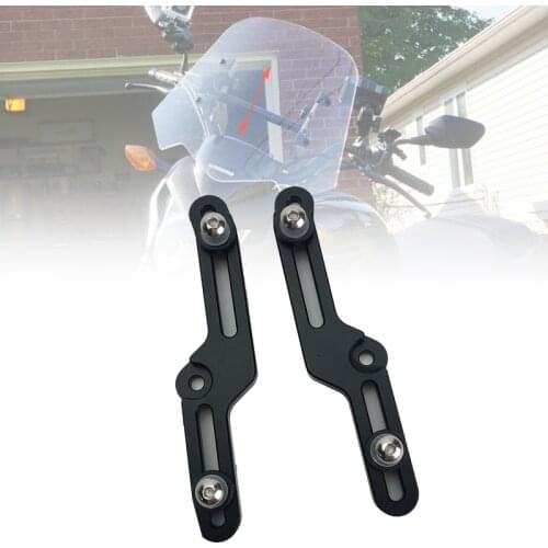 NC750S 2012-2019 Windscreen Adjusters Motorcycle CNC Windshield Bracket fits for HONDA NC700S NC 700S Motorcycle Accessories