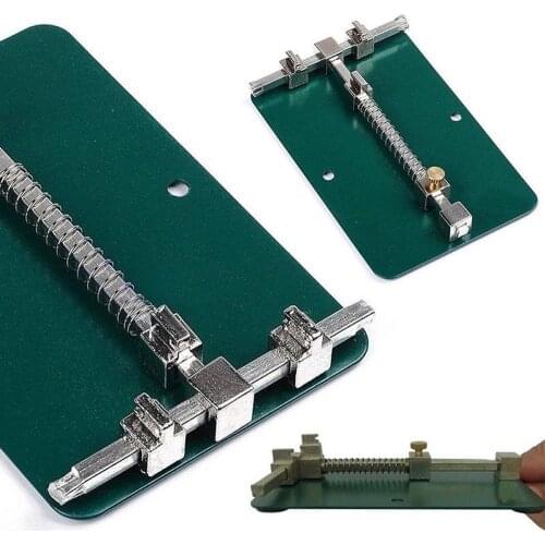 Mobile Phone Board Repair Fixture PCB Holder Work Station Platform Fixed Support Clamp Steel PCB Board Soldering Repair Holder
