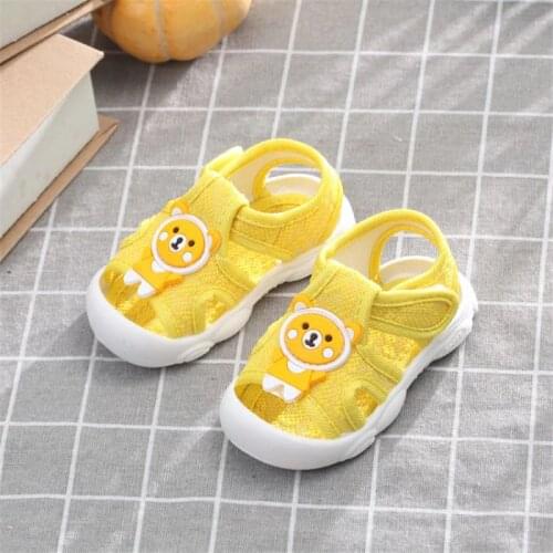 Summer 2020 New Kids Shoes Baby Anti-kick shoe Soft-soled Walking Newborn Infant Baby Girl Boy Soft Infants Anti-slip Sneaker