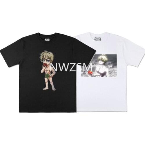 Anime Record of Ragnarok periphery Print Tee summer pure cotton Adam short sleeve