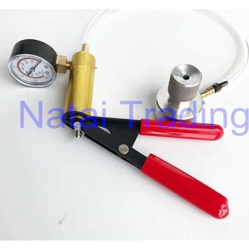 Common rail injector valve sealing tester, fuel injector valve leakage test kits, injector valve repair tool
