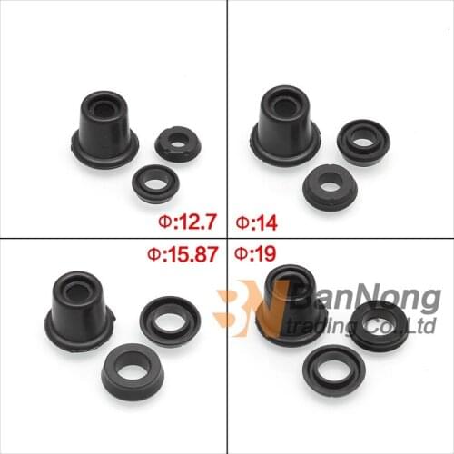 Free Shipping Motorcycle universal Clutch and brake master cylinder Oil seal ring Seals rubber diameter:12mm 14mm 15.87mm 19mm