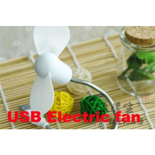 Usb mini Electric fan ultra-silence Necessary summer new strange computer product / 10 pieces good