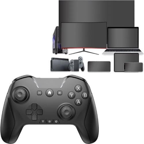 USB Rechargeable Bluetooth Wireless Gaming Controller Game Gamepad Joypad Joystick for Switch N7MC