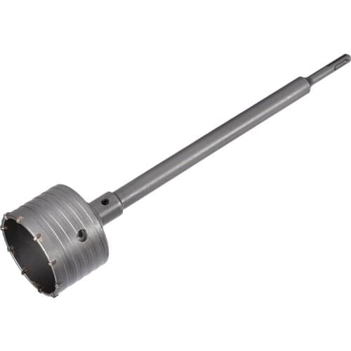 Uxcell 30-105mm Wall Drill Bit Hole Saw Cutter 340mm Drilling Depth for SDS X4 Impact to Walls Stones Bricks Air-condition