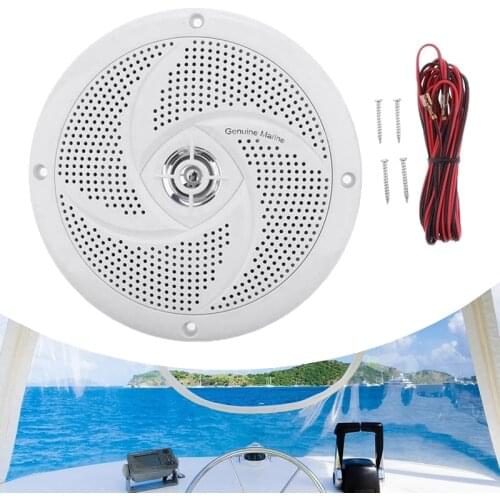 Yacht Waterproof Round Speaker System for Car RV Boat Sound Speaker Horn
