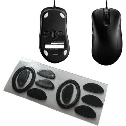 2Pcs 0.6mm Thickness Replace Mouse Feet Mouse Skates For ZOWIE EC1-B / EC2-B Mouse