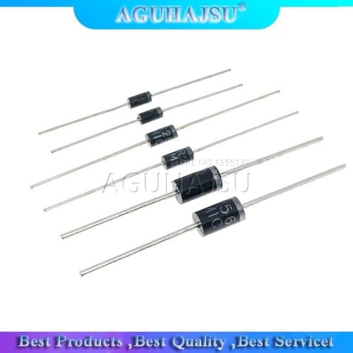 20PCS Schottky Rectifier Diode SR240 SR260 SR360 SR540 SR560 SR2100 SR3100 SR3200 SR5100 SR5150 SR5200 DO-41 DO-27