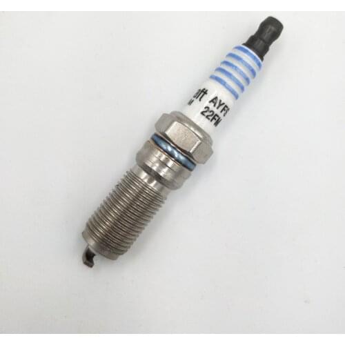 4pcs/lot New Spark Plugs For Ford Edge Fusion Lincoln MKS MKX Mercury Mystique Mazda SP-411 AYFS22FM
