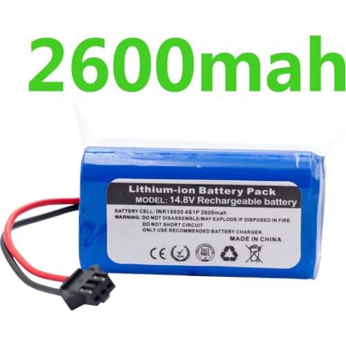 Durable 14.8V 2600Mah 3200Mah Lithium Battery For ILIFE V7 V7s A6 A4 A4s Plus Sweeping Robot ILife 4S 1P full Capacity