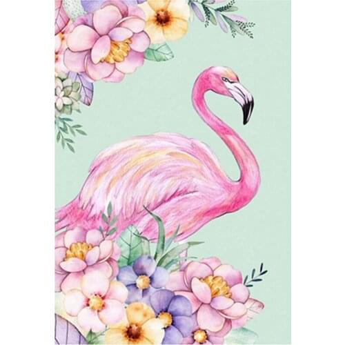 5D DIY Diamond Painting Flamingo Cross Stitch Animal Diamond Embroidery Mosaic Picture Rhinestone Home Decor Christmas gift Sale