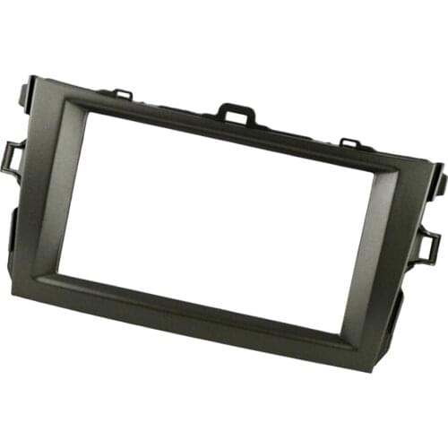Car Dash Radio Fascia Double Din Panel For Toyota Corolla 2008-2010
