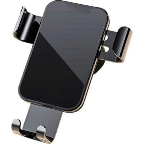 Free Shipping 1x Air Vent Car Mounted Alloy Phone Holder On-Board Universal Mobile Phone Stand Buckle For Smart Phone