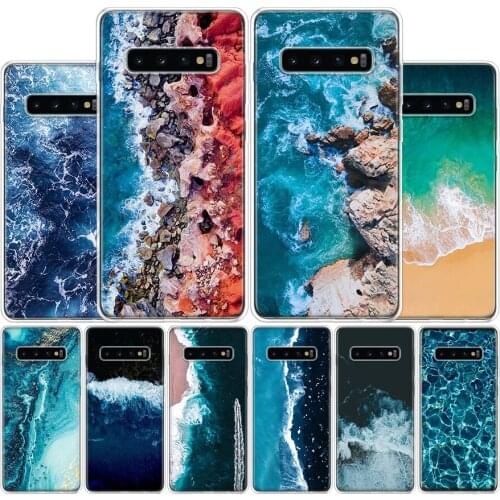 Waves ocean water light refractions Phone Case For Samsung Galaxy A51 A71 A50S A30S A10 A20E A40 A70 M30S A91 A01 A6 A7 A8 A9 Pl
