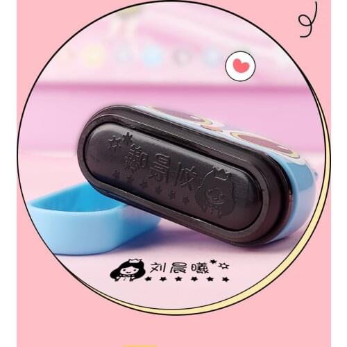 Name seal childrens lettering custom kindergarten seal waterproof cartoon cute washable non-fading student clothes personality