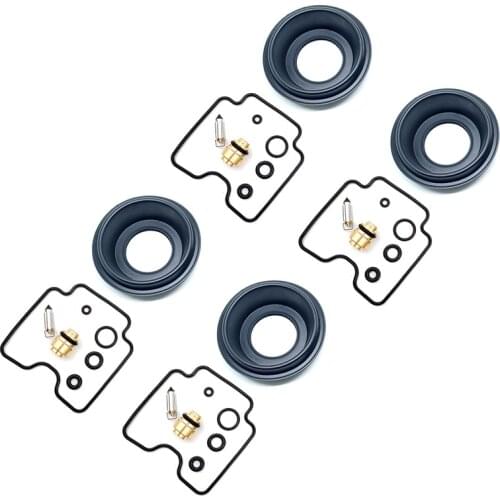 For Suzuki Bandit GSF1200 GSF 1200 2001-2006 Carburetor Carb Repair Kit with Diaphragm Float Needle Valve Gasket O-rings