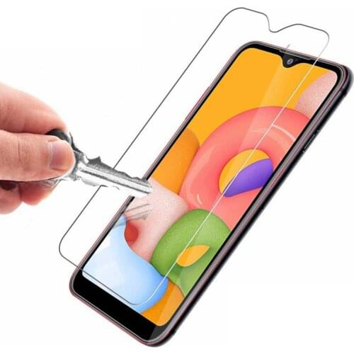 For SAMSUNG Galaxy A01 A015 SM A015F A015G A015M Screen Protector Protective Film for Galaxy A 01 015 Tempered Glass Glas Skla