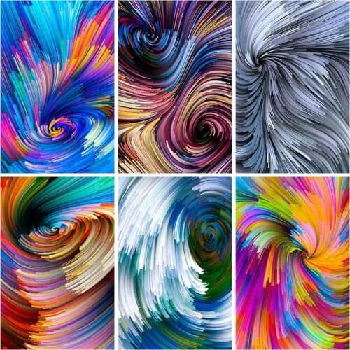 HUACAN Diamond Painting Kit Abstract Pictures Of Rhinestones 5D DIY Diamond Embroidery Cross Stitch Mosaic Sale Wall Art