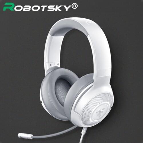 Razer Kraken X Razer Gaming Headphone For PS4 Xbox 7.1 Stereo Surround Wired Headset Ultralight Earphone For PC Nintendo Switch