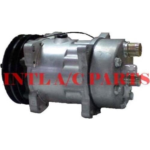 7h15 84018077 84018078 89-64678 8023 air conditioning ac compressor for Case Claas Deutz Fiat Laverda New Holland 2PK