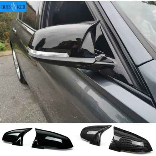 Best Quality Gloss Black Rear View Mirror Cover Cap For BMW F20 F21 F22 F30 F32 F36 X1 F87 M3 Wholesale Quick delivery