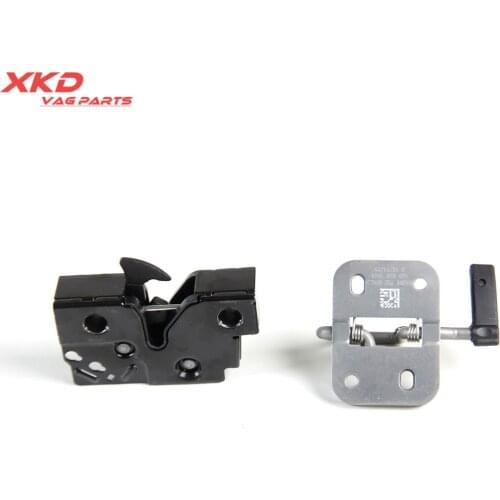 Engine Hood lock Latch Set Fit For Golf R32 GTI MK7 2014-2017 5G1 823 509 B 5G0 823 186 A