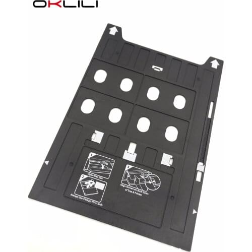 5PC X Plastic Inkjet PVC ID Card Printing Tray for Epson 1400 1410 1430 1430W 1500W R800 R1800 R1900 R2000 R2880 R3000 P400 P600