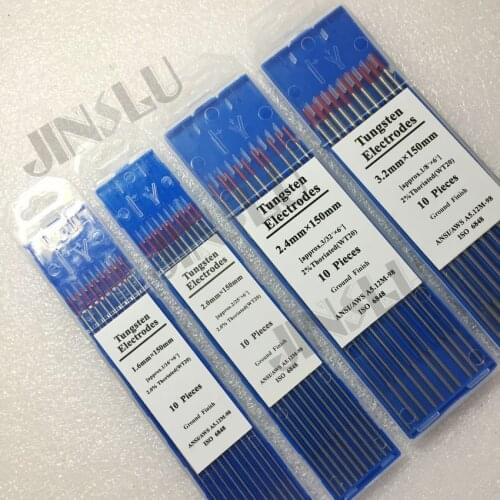Professional Tungsten Electrodes Welding Electrodes 1.6 2.0 2.4 3.2mm WT20 WL15 WP WC20 WL20 WY20 Tig Rods