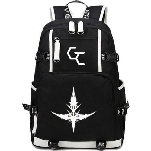 Anime Guilty Crown Laptop Backpack 17 " College Students Bag Bookbag women men Travelbag Cosplay boys girls School bags