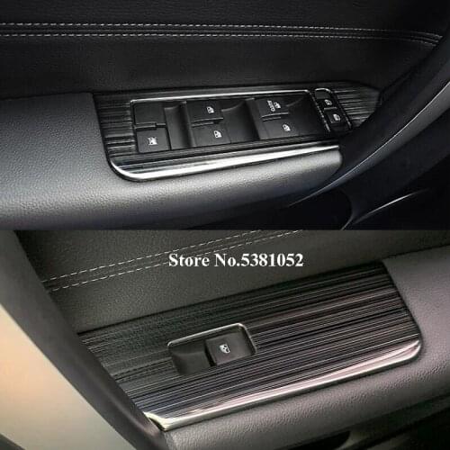 Car Styling Window Switch Cover Button Panel Trim Inner Armrest Decoration For Chevrolet Holden Captiva 2012 2013 2014 2015