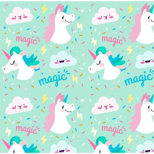 Magic unicorn background