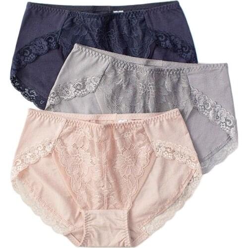 Womens Fashion Panties Mid Rise Panties Female Underwear Soft Skin-friendly Modal and Cotton fabric 704