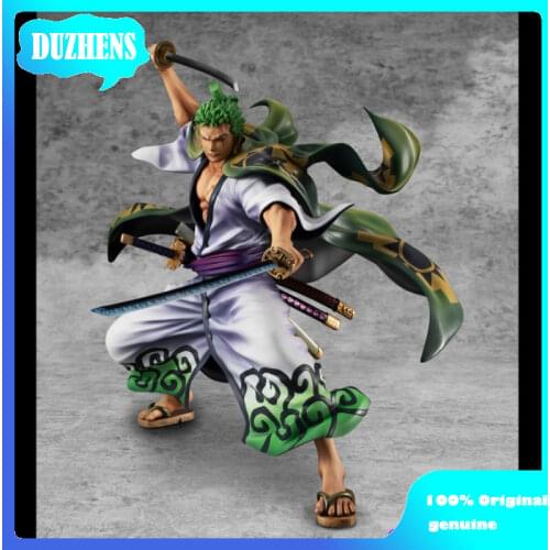 100% Original: Anime One Piece Roronoa Zoro Kimono Warrior 22.5cm Action Figure Anime Figure Model Toys Figure Doll Gift