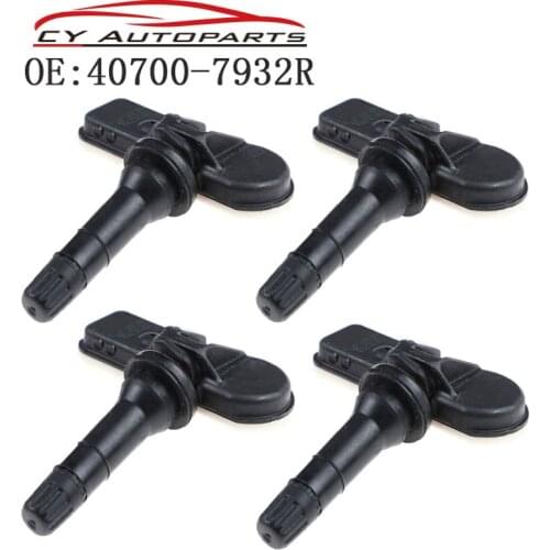 4PCS New Tire Pressure Sensor TPMS Sensor For Renault 40700-7932R 407007932R
