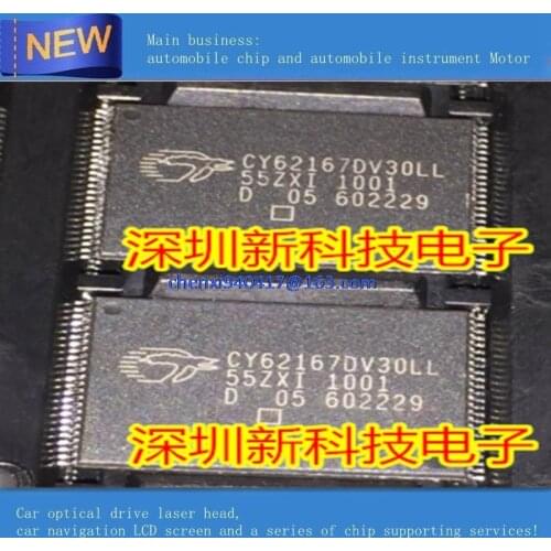 5PCS/LOT New CY62167DV30LL-55ZXI TSOP48 IC memory chips RAM 16Mb(1Mx16) PARALLEL 48TSOP
