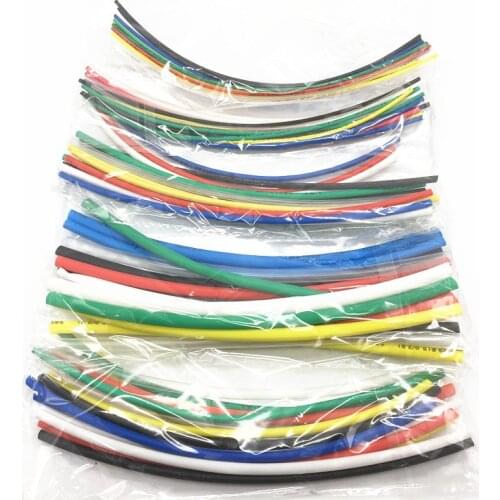 70Pcs/pack Polyolefin Assorted Heat Shrink Tubing Insulation Shrinkable Tube Wrap Wire Cable