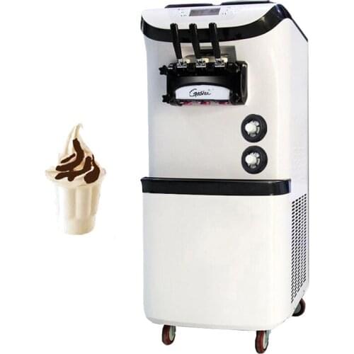 Soft Ice Cream Machine For Dessert Shop Ice Cream Makers Stainless Steel Ice Cream Machine Fully Automatic