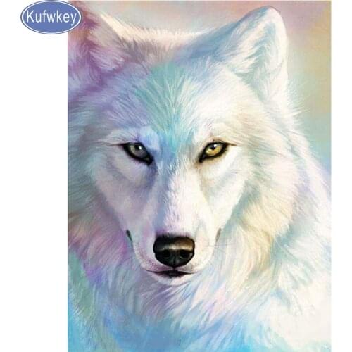 5d Diamond Painting wolf,DIY 3D Diamond Embroidery,animals Painting,Cross Stitch,3D,Diamond Mosaic,wall stickers,home Decoration