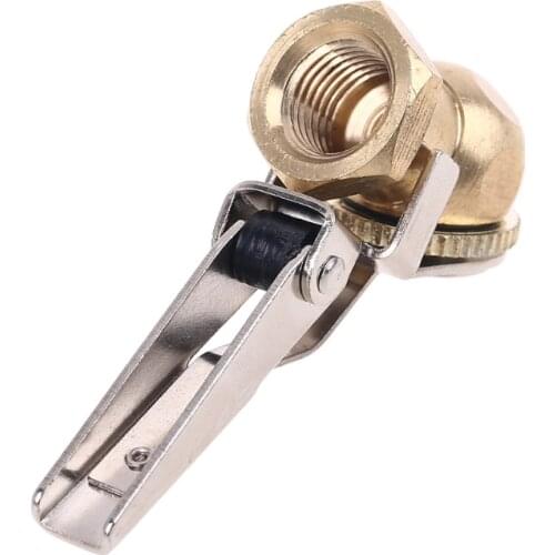 Car Tire Nozzle Single Head Air Chuck with Grip Brass Anti-leakage 1/4" NPT Female Thread Max Pressure 284PSI 20BAR