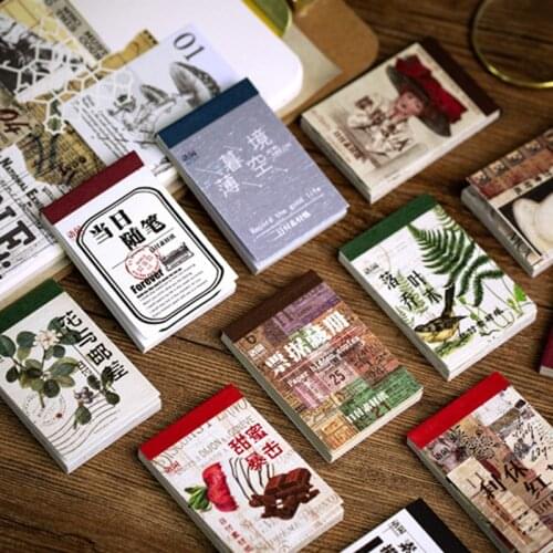 Mushroom Butterfly Flowers Background Material Paper Junk Journal Planner Scrapbooking Album Vintage Decorative DIY Craft Paper