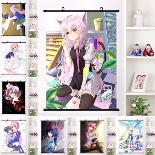 HD Print Cartoon Anime Canvas Painting Plastic Scrolls Picture Home Wall Art Decoration Modern Characters Hanging Poster Bedroom