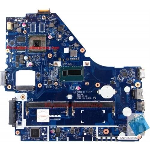 NBMFP1100B I5-4200U Motherboard for Acer E1-572G V5-561GPackard Bell TE69 Travelmate P255 LA-9531P