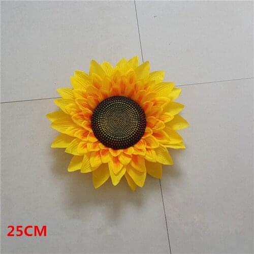 Multi-storey Imitating Sunflower Flowers Shooting Hair Ornamentation Flowers at the Seaside Childrens Dance Props, Wrist Flower