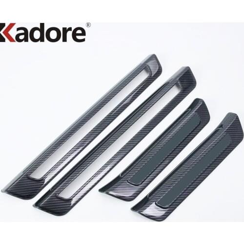 For Audi Q5 2018 2019 2020 Stainless Steel Outer Door Sill Scuff Plates Doors Sills Protectors Car Accessories Sticker