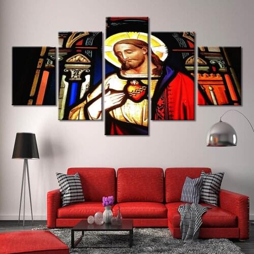 Jesus Christianity Wall Art Painting on Canvas Posters and Prints Wall Pictures Wall Decoration Home Decor