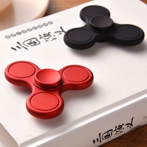 New Matte Mute Fidget Spinner ABS Advanced Smooth EDC Hand Spinner Stress Relief Hybrid Bearing Fidget Toys For Children Adult