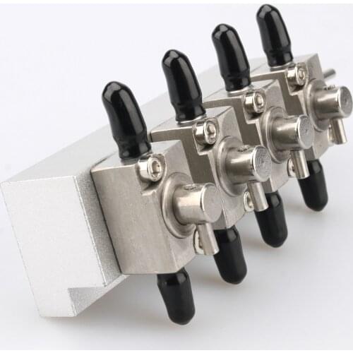 Original metal 4 bits printhead cleaning 3 way ink valve for large format inkjet printer